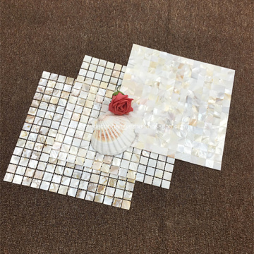 White Shell Pearl Mosaic Stone